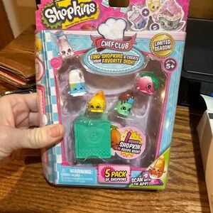 Shopkins Chef Club Set with Pink, Yellow, and Green